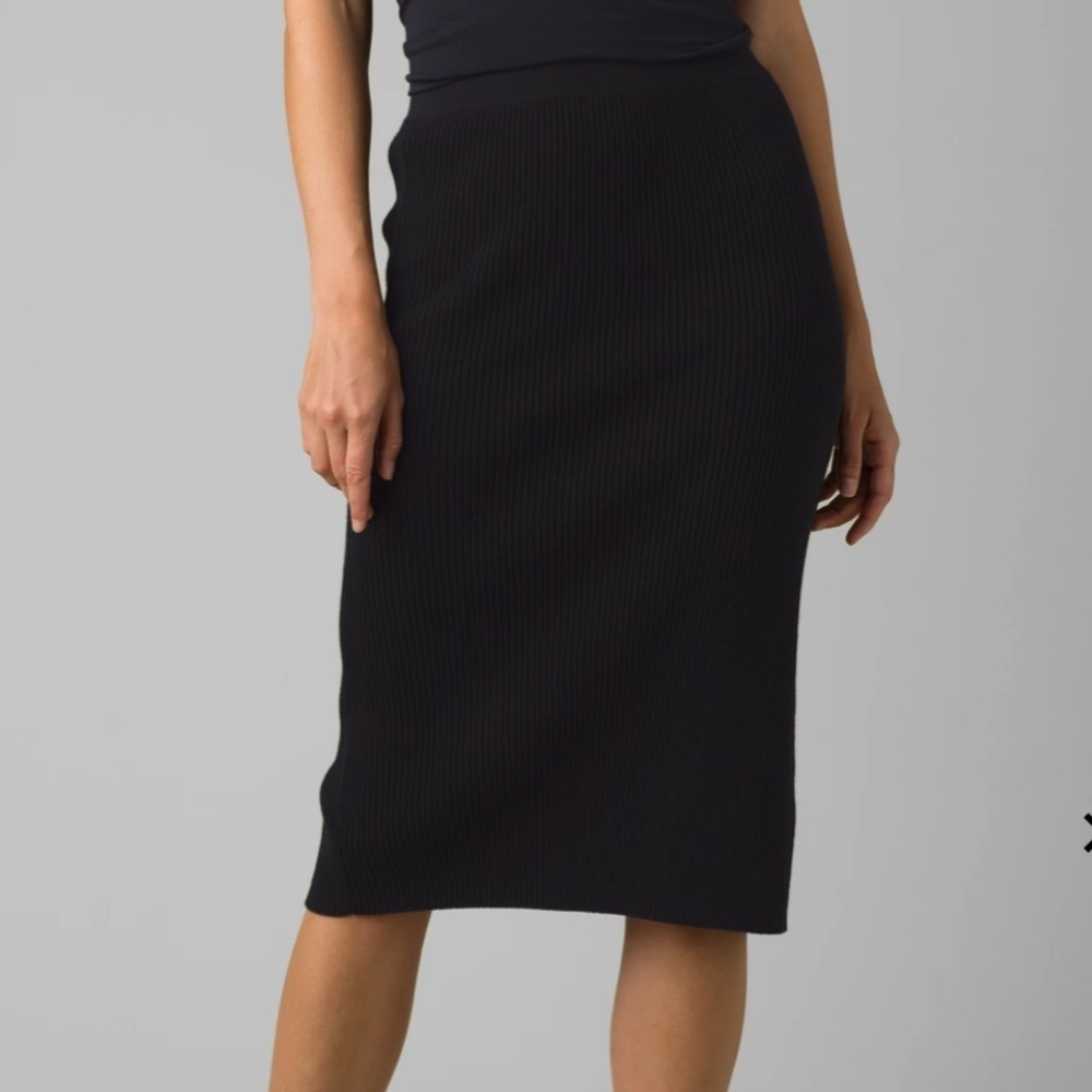 Prana Women’s Acadia Ribbed Knit Skirt NWT